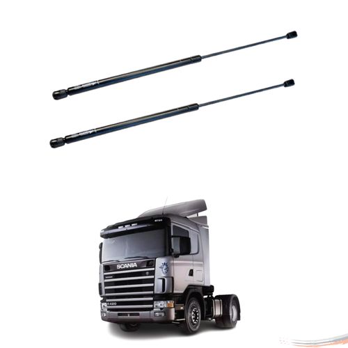 Amortecedor Grade do Capô 78,4 cm x 43 cm Scania Série 4