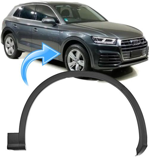Moldura Friso do Paralama Dianteiro Audi Q5 S-line de 2019 e 2020 - Ld Direito