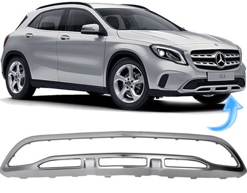 Aplique Spoiler do Parachoque Mercedes Gla200 1.6 Cgi Turbo Flex de 2018 À 2020