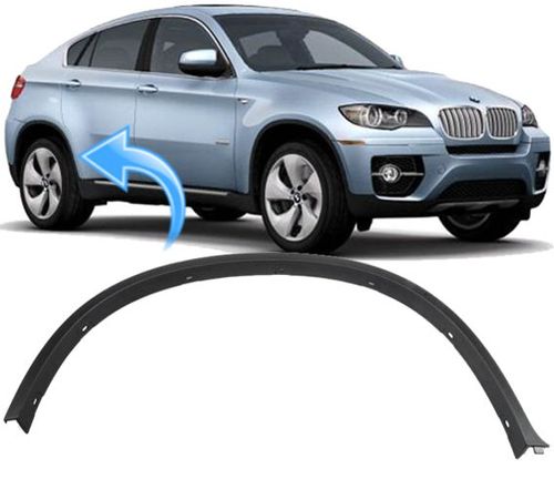 Moldura Friso do Paralama Bmw X6 E71 de 2008 À 2014 - Traseiro Direito