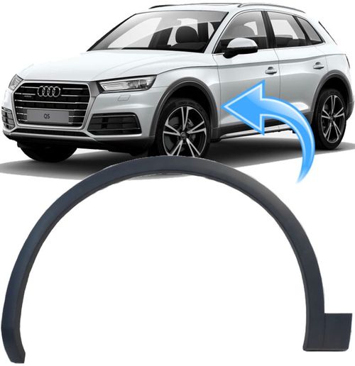 Moldura Friso do Paralama Dianteiro Audi Q5 Prestige de 2017 À 2022 - Ld Esquerdo