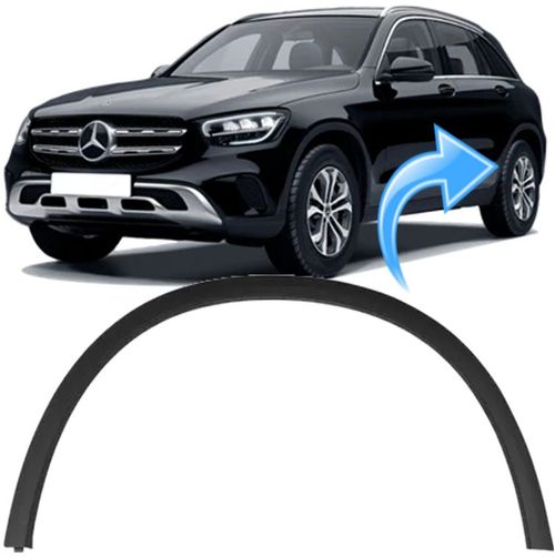 Moldura Friso do Paralama Mercedes Glc250 de 2016 À 2021 - Traseiro Esquerdo