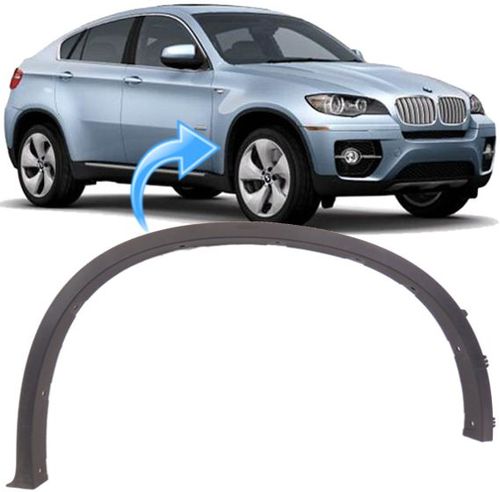 Moldura Friso do Paralama Bmw X6 E71 de 2008 À 2014 - Dianteiro Direito