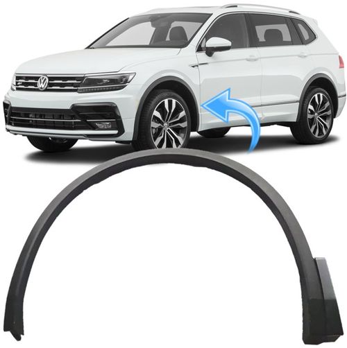 Moldura Friso do Paralama Tiguan R-line 350 2.0 Tsi de 2018 À 2022 - Dianteiro Esquerdo