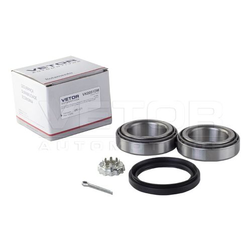 KIT ROLAMENTO DIANTEIRA MITSUBISHI L200 2.4 4X4 91/12 PAJERO 06/12