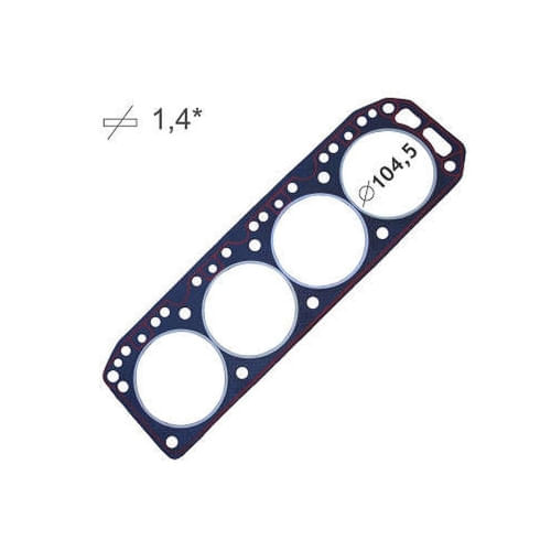 JUNTA DO CABECOTE - 3.00 MM GM OPALA 90 CARAVAN 151 ALC GAS APOS 1974