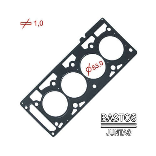 JUNTA DO CABECOTE - FORD ECOSPORT FIESTA ZETEC ROCAM 1.6 8V SOHC