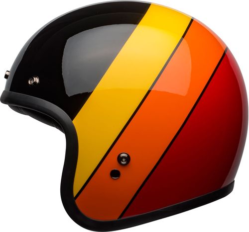Capacete Bell Custom 500 RIFF Black/Yellow/Orange/Red