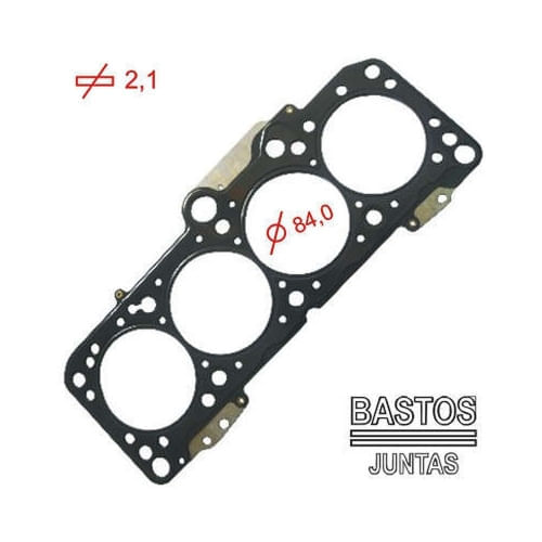 JUNTA DO CABECOTE - MLS 2 10MM VW GOLF MOTOR 2 0 ADC GTI MEXICANO DE 1994 A 1995
