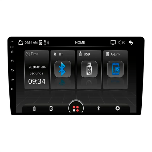 CENTRAL MULTIMÍDIA 9" BT/USB/SD/ESP IOS/ANDROID FP IMPORT