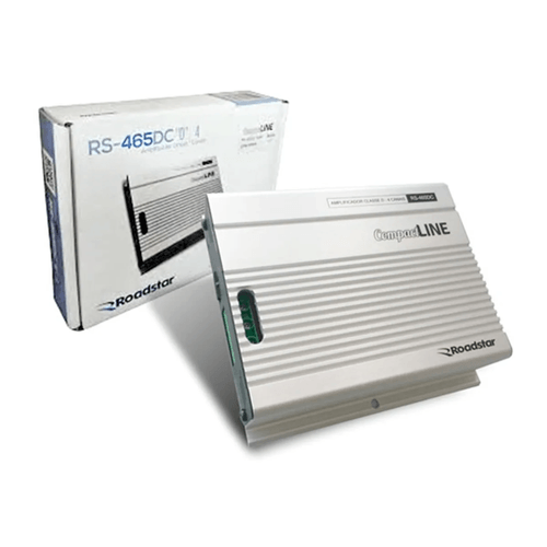 MODULO AMPLIFICADOR RS465BR ES 4 CANAIS ROADSTAR
