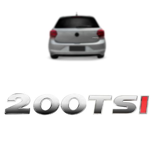 EMBLEMA PORTA MALA VIRTUS POLO (200 TSI) 2018/2022