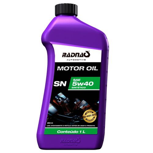 Oleo Motor 5W40 sn Sintetico BMW 540I 4.4 V8 - 80645 - MO1012