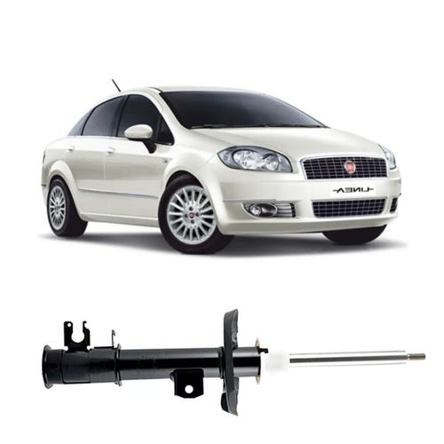 Amortecedor Dianteiro Direito Linea 2008 ...