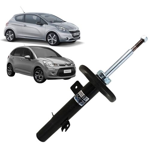 Amortecedor Dianteiro Esquerdo Peugeot 208 2013 ... Citroen C3 2013 ...
