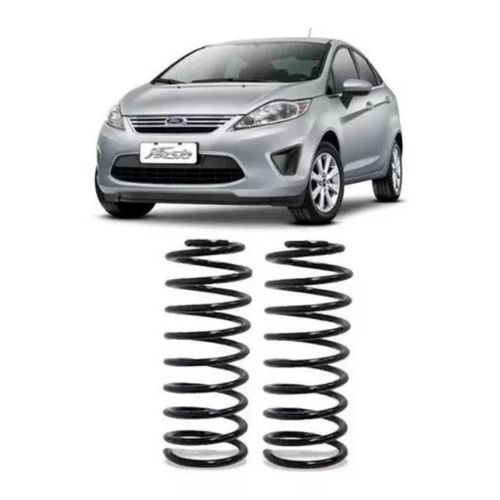 Par Mola Espiral Traseira New Fiesta 1.0 1.6 Hatch Sedan 2011...