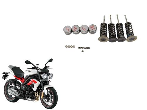 Válvula de Escape/admissão Triumph Street Triple 675 13-15