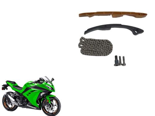 Corrente Comando Guia e Tensor Ninja 300 2013 2018