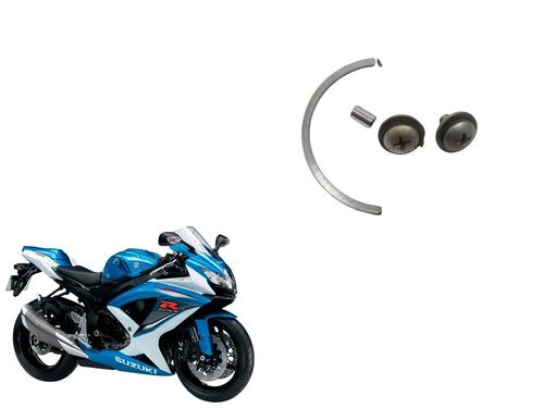 Trava Rolamento Suzuki Gsxr 750 Srad Srad 750 11-16