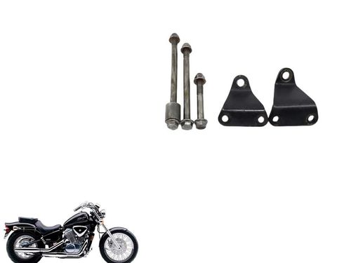 Parafuso+suporte Fixação Motor Honda Shadow 600 95-05