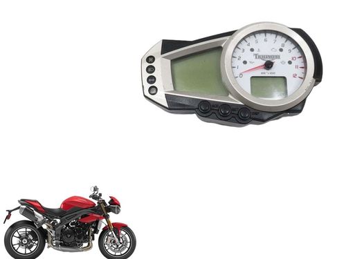 Painel 7.998km Triumph Speed Triple 1050 06-10