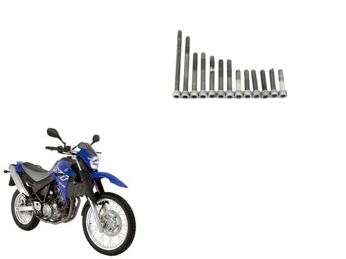 Kit Parafuso Carcaça  Motor Xt 660 2005 2018