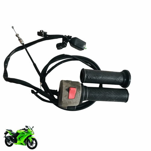 Punho Partida Completo Brinde Kawasaki Ninja 250r Original