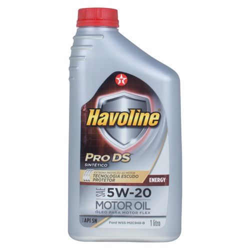 Óleo de Motor Havoline SAE 5W20 Sintético PRO DS Energy