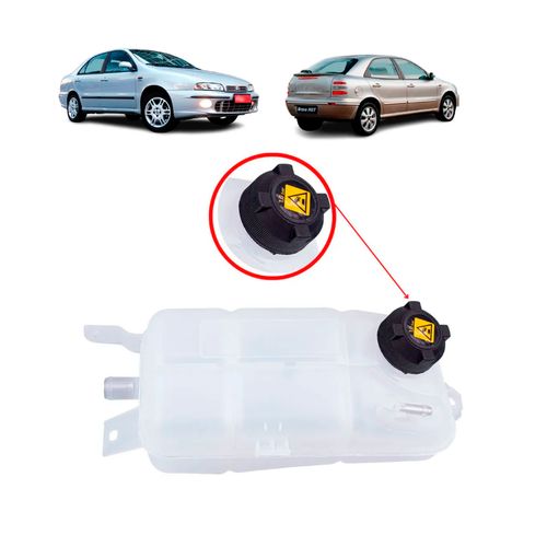 Reservatório de Água Fiat Brava 1.6 16V 1999 A 2003/ Marea 1.6 1.8 2.0 2.4 1999 A 2007