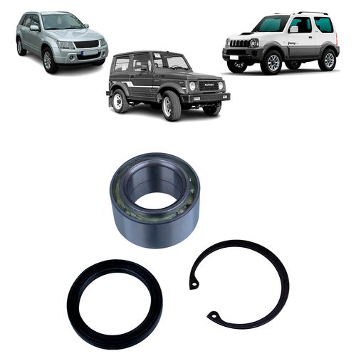 Kit Rolamento da Roda Dianteira Suzuki Jimny 1.3 / Grand Vitara / Samurai - Vários Anos