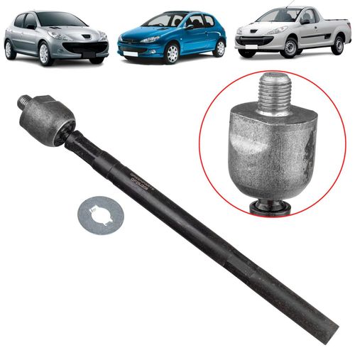 Braço Axial da Direção Peugeot 206 207 Hoggar
