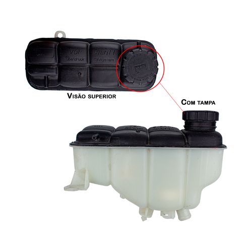 Reservatório de Água Mercedes Benz C180 C220 C230 C280 C36 C43 CLK 320 CLK 430 Vários Anos