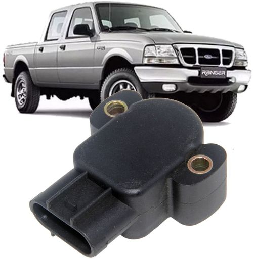 Sensor de Posição Borboleta Tps Ranger 2.3 e 2.5 Gasolina de 1994 a 2002
