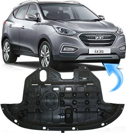 Protetor Inferior Carter Hyundai Ix35 2.0 16V de 2016 À 2022