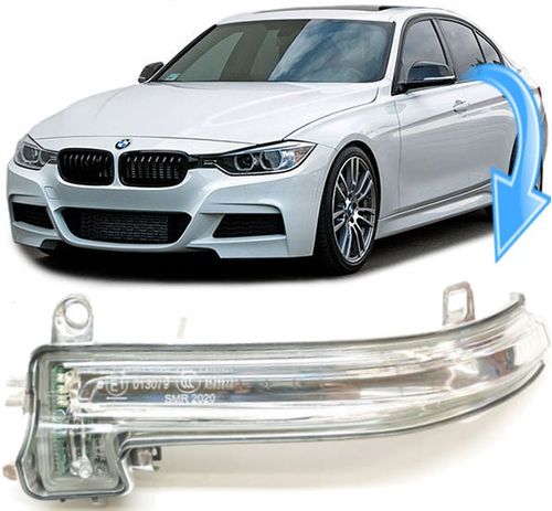 Pisca Seta Retrovisor Bmw 320i 328i 330i F30 de 2012 À 2018 - Esquerdo