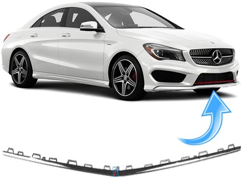 Friso Parachoque Dianteiro Mercedes Cla250 2.0 Sport de 2016 À 2019 Cromado - Central