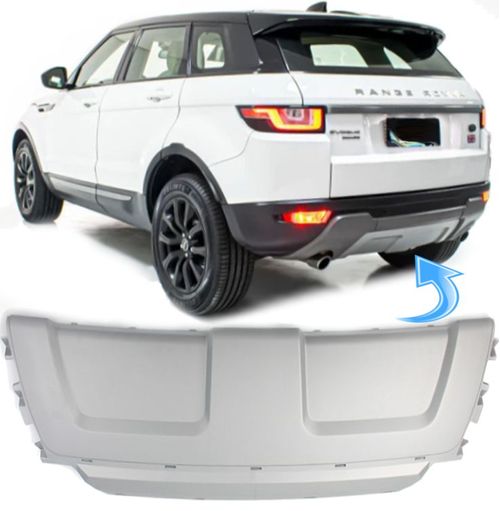 Acabamento Inferior Prata Traseiro Evoque Se de 2016 À 2019