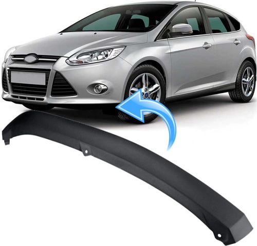 Saia Spoiler Dianteiro Ford Focus 1.6 e 2.0 16V Flex de 2014 À 2015 - Esquerdo