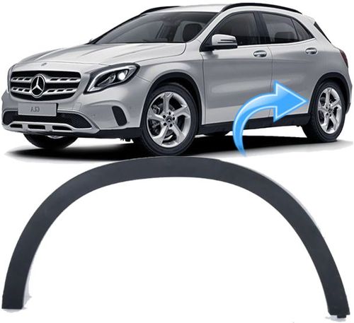 Moldura Paralama Mercedes Gla200 Gla250 de 2014 À 2020 - Traseiro Esquerdo