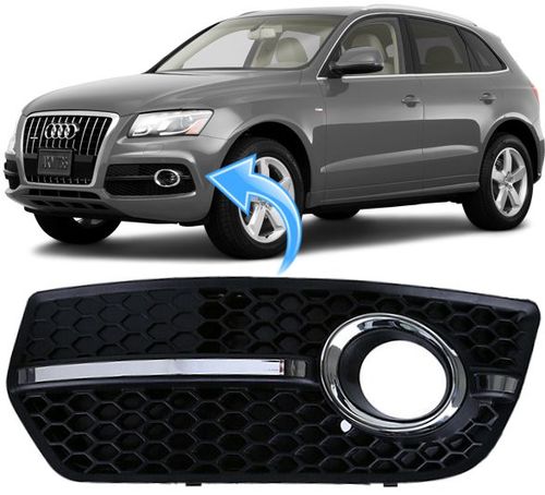Grade Moldura Farol Milha Audi Q5 2.0 Tfsi 3.2 V6 de 2009 À 2012 Sport - Esquerdo