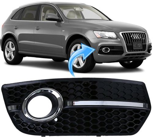 Grade Moldura Farol Milha Audi Q5 2.0 Tfsi 3.2 V6 de 2009 À 2012 Sport - Direito