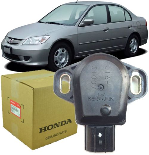 Sensor de Posicao Borboleta Tps Civic 1.7 de 2001 À 2005 - Jt6h Original Keihin
