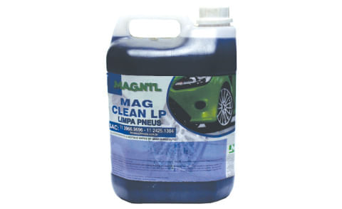 Limpa pneu magnil clean lp 5l pneu pretinho / UN / Frivato