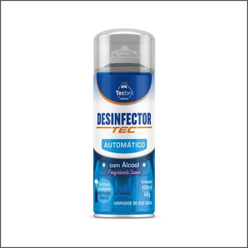 Desinfector tec com álcool 100ml / UN / Tecbril