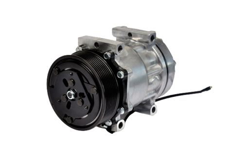 Compressor Sanden 7h15( 4 Pass) Case / New Holland 8pk 12v Saida 12x12