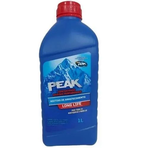 Aditivo de Água do Radiador Peak Concentrado Long Life Rosa 1L