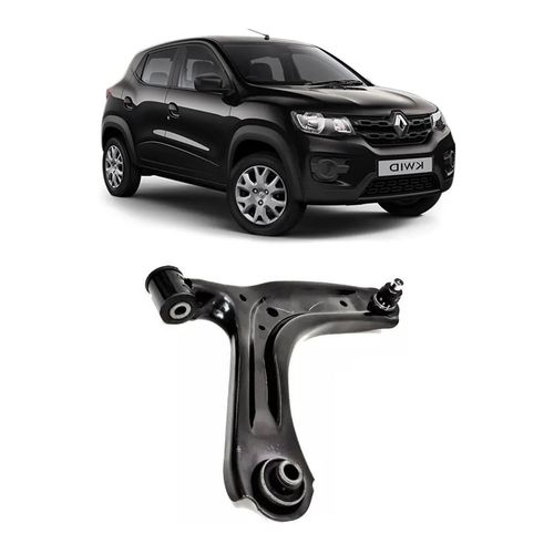 Balança Dianteira Lado Direito Completo Renault Kwid 2017 2018 2019 2020 2021 2022 - Grazzimetal