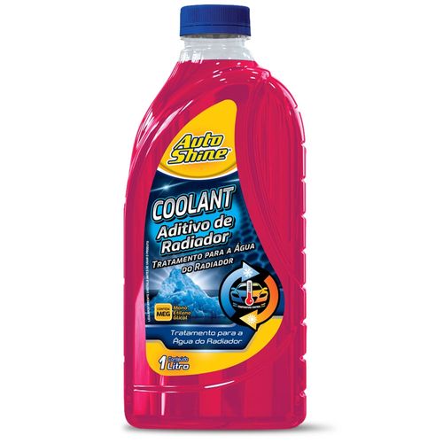 Aditivo Coolant Rosa 1L - Auto Shine