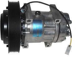 Compressor Volvo Fh / Fm / Fmx 2008 Em Diante 24v Polia 180mm 8pk Modelo Aa7h15aa