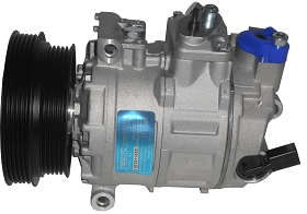 COMPRESSOR VW JETTA 2.5 2007 EM DIANTE (2 POLIAS) COM VALVULA ELETRONICA